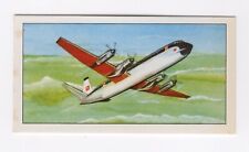 Modern Transport Trade Card 1966. BEA Vickers Armstrong Vanguard 951 picture