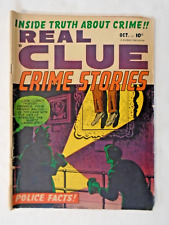 Real Clue Crime Stories (1951, Hillman) v6, 8vg; From Simon & Kirby Studio picture