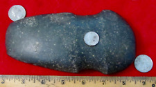 JADE AXE Full-Groove Ancient-American, MUSEUM-Quality Gem Grade Indian Arrowhead picture