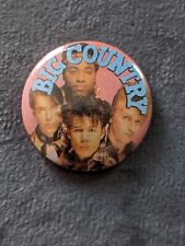 VINTAGE BIG COUNTRY  PIN BADGE Purchased Around 1986 picture