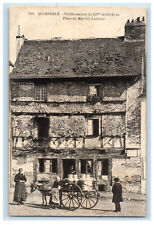 c1910s Vieille Maison Du XIV Siecle De La Place Du Marche Laitiere Postcard picture