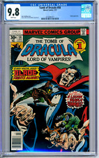 Tomb Of Dracula 58 CGC Graded 9.8 NM/MT White Marvel Comics 1977 picture
