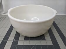 Vintage White Mixing Bowl 9 Inch Diameter 4.5 Inch Tall picture