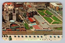 Atlantic City NJ-New Jersey, Aerial Marlborough-Blenheim Hotel Vintage Postcard picture