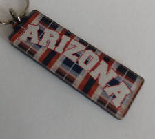 Arizona Plastic Rectangle Souvenir Keyring picture