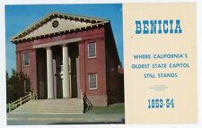 Benicia, Where California's Oldest State Capitol Still Stands 1853-1854 picture