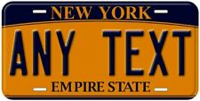Personalized New York Car License Plate Any Text - Name - Number picture