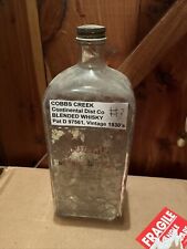 Vintage Cobbs Creek Blended Whiskey Bottle 1930s #3 picture