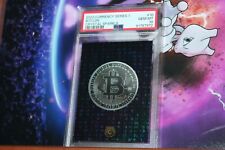 PSA 10 2022 CARDSMITHS CURRENCY BITCOIN #10 CRYSTAL SPARKLE MINT  picture