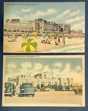 Postcard Narragansett Rhode Island Scarborough State Beach c1940s picture