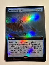MTG Consuming Tide - Rare - Extended Art Foil - VOW 357 - NM+ picture
