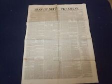1849 MAY 12 MASSACHUSETTS PLOUGHMAN NEWSPAPER-RESIGNATION BY LONGFELLOW- NP 5168 picture