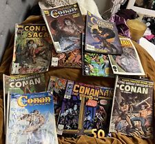 CONAN THE BARBARIAN SAGA LOT OF 12 MARVEL COMIC BOOKS  picture