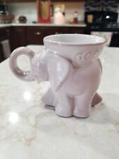 Vintage 1996 GOP Elephant Coffee Cup Mug No Name Political Republican Souvenir  picture