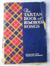 Vintage The Tartan Book Of Humorous Songs 1932 picture