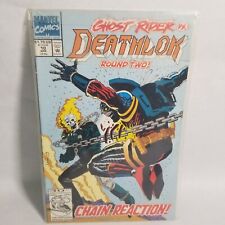 Vintage 1992 Marvel Comic Book No 10. Ghost Rider Vs Deathlok Round Two. picture