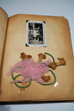 Lot of Early 1900's Baby Postcards, Greeting Cards, Photos, Letters in Binder picture