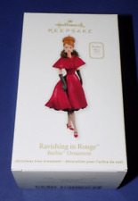 Hallmark Keepsake Barbie Ravishing in Rouge Ornament 2011 Fashion Model picture
