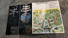 1975 Kings Island Amusement Theme Park Map Brochure picture