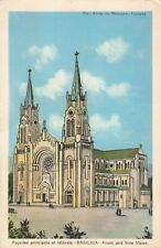 Ste. Anne de Beaupre Quebec Canada, Basilica Facade, Vintage Postcard picture