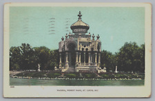 Pagoda Forest Park  St Louis Missouri c1908 Renovated 1925 Vintage Postcard picture
