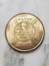 Hilton NY 1978 Fire Dept Department commemorative metal token 1928-1975 50th  picture