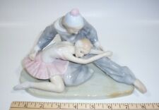 Vintage Meico Inc. Ballerina & Pierot Dancers Porcelain Figurine picture