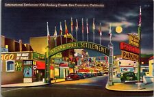 Postcard: CA International Settlement, San Francisco, California - Unposted picture