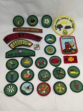 Vintage Lot of 26 1970's Junior Girl Scout PATCHES and Badges And 1 Pin Vintage picture