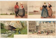 H. CASSIERS ARTIST SIGNED Mostly NETHERLANDS & BELGIUM 40 Vintage PC. (L3751) picture