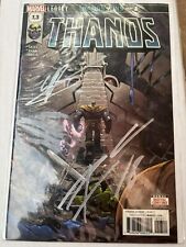 Thanos 13 First Print Cosmic Ghost Rider Signed Donny Cates And Geoff Shaw picture