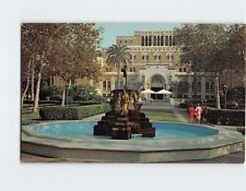 Postcard Doheney Library & Kleinsmid Fountain University of Southern California picture