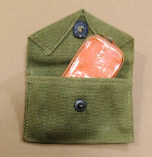 US WWII NOS M1942 First Aid Pouch with Red Bandage picture