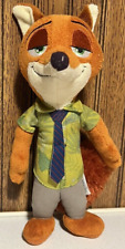 Tomy Authentic Zootopia 10” Nick Wilde Plush Fox Stuffed Animal Doll Toy picture