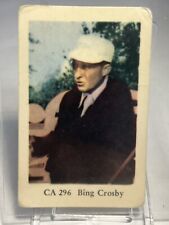 1962 Dutch Gum Card CA #296 Bing Crosby picture