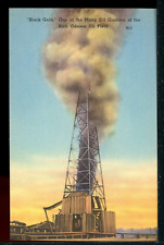 1940's Odessa Texas Oil Gusher 