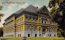 Postcard High School in Warsaw, Indiana~130567 picture