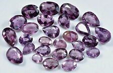 Awesome 51 Carat Natural Purple Pink Color Oval & Pear Shape Faceted SPINEL Lot picture