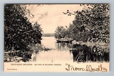 Thousand Islands-The Rift in Outsight Channel, c1906, Vintage Postcard picture