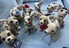 VTG Applause Yo Quiero Taco Bell Chihuahua Plush Talking Dog Lot Of 10 picture