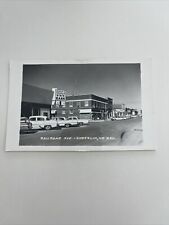 Photo Postcard--NORTH DAKOTA--Enderlin--Railroad Avenue Street Scene-Storefronts picture