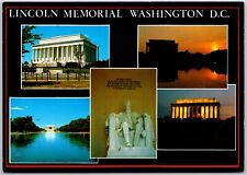 Lincoln Memorial Multi View, Washington, DC  - Postcard picture