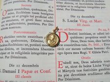 Christian rare second class relic Saint Gemma Galgani vestment medal pendant picture
