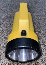 Vintage Eveready Yellow Black Plastic Flashlight 6 Volt Floating Lantern picture