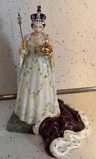 Rare Limited LE - Royal Doulton HM Queen Elizabeth II Figurine -  HN 3436 picture