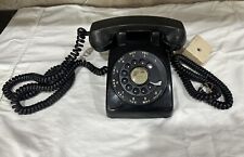 BELL SYSTEM 1966 WESTERN ELECTRIC MODEL 500 BLACK ROTARY DESK TELEPHONE  picture
