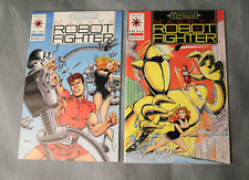 Vintage Magnus Robot Fighter 1 and 2 Valiant comic books picture