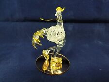 Dura-best Creations are Handmade - Glass Bird w/ Gold-Tone Trim picture