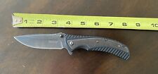 EUC Black Kershaw 1312BW Scrip Speedsafe Assisted Liner Lock Knife picture