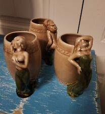 Vintage Risque Nude Women MCM Mugs Set Of 3-READ picture